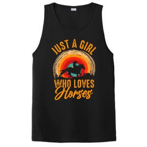 Just A Girl Who Loves Horses PosiCharge Competitor Tank