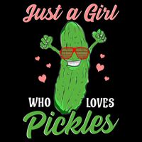 Just A Girl Who Loves Pickles Cute Pickle Food Party Cool Gift Impact Tech Backpack