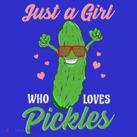 Just A Girl Who Loves Pickles Cute Pickle Food Party Cool Gift Tall T-Shirt