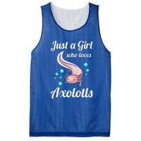 Just A Girl Who Loves Axolotls Axolotl Lovers Mesh Reversible Basketball Jersey Tank