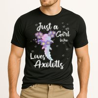 Just A Girl Who Loves Axolotls Cooling Performance Crew T-Shirt