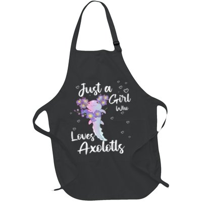 Just A Girl Who Loves Axolotls Apron