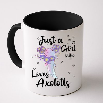 Just A Girl Who Loves Axolotls Mug