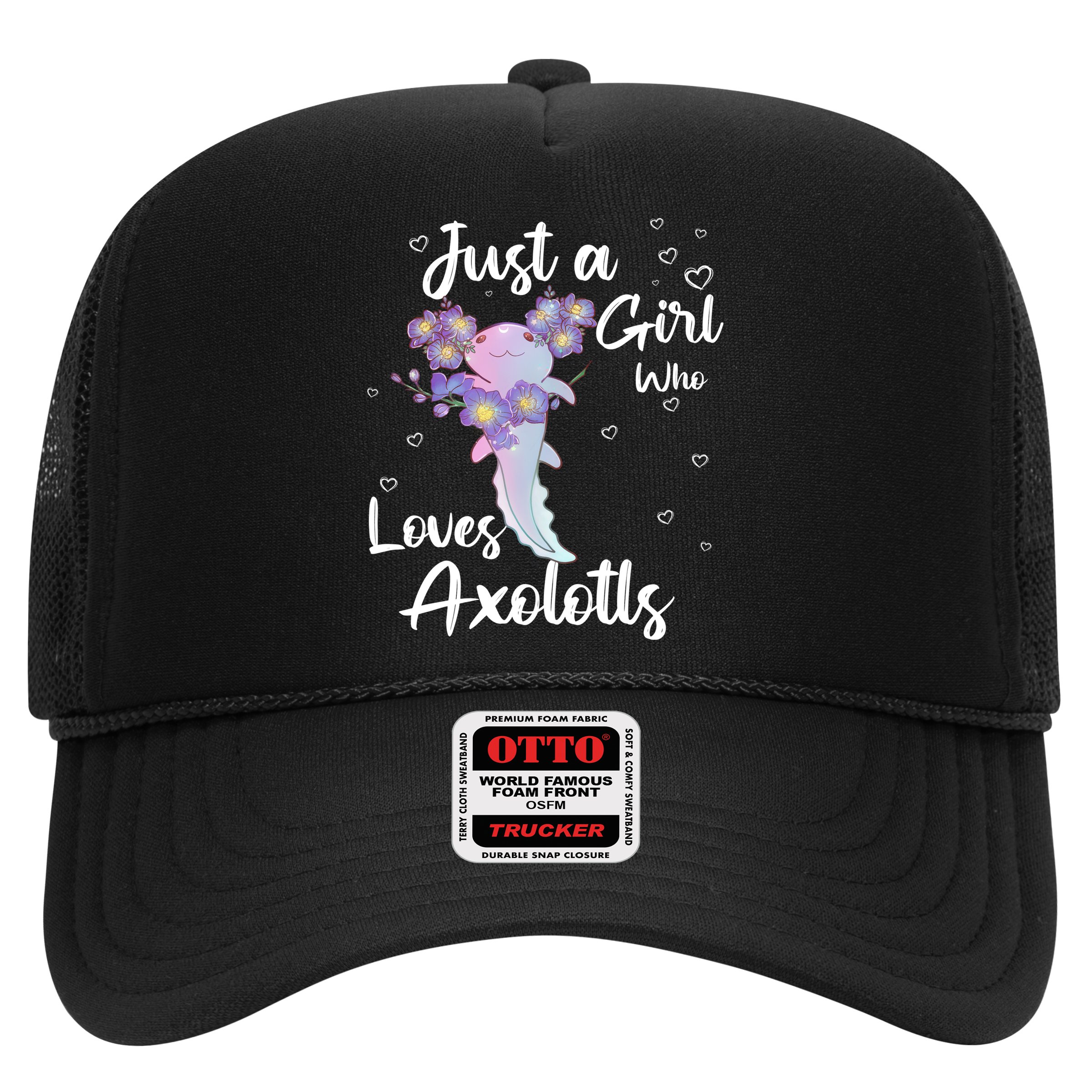 Just A Girl Who Loves Axolotls Hat