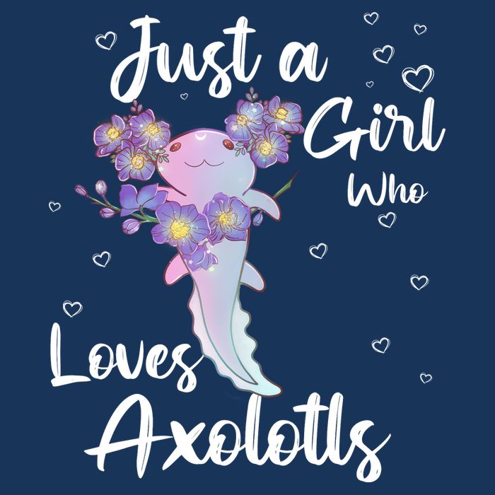 Just A Girl Who Loves Axolotls Infant Baby Jersey Bodysuit