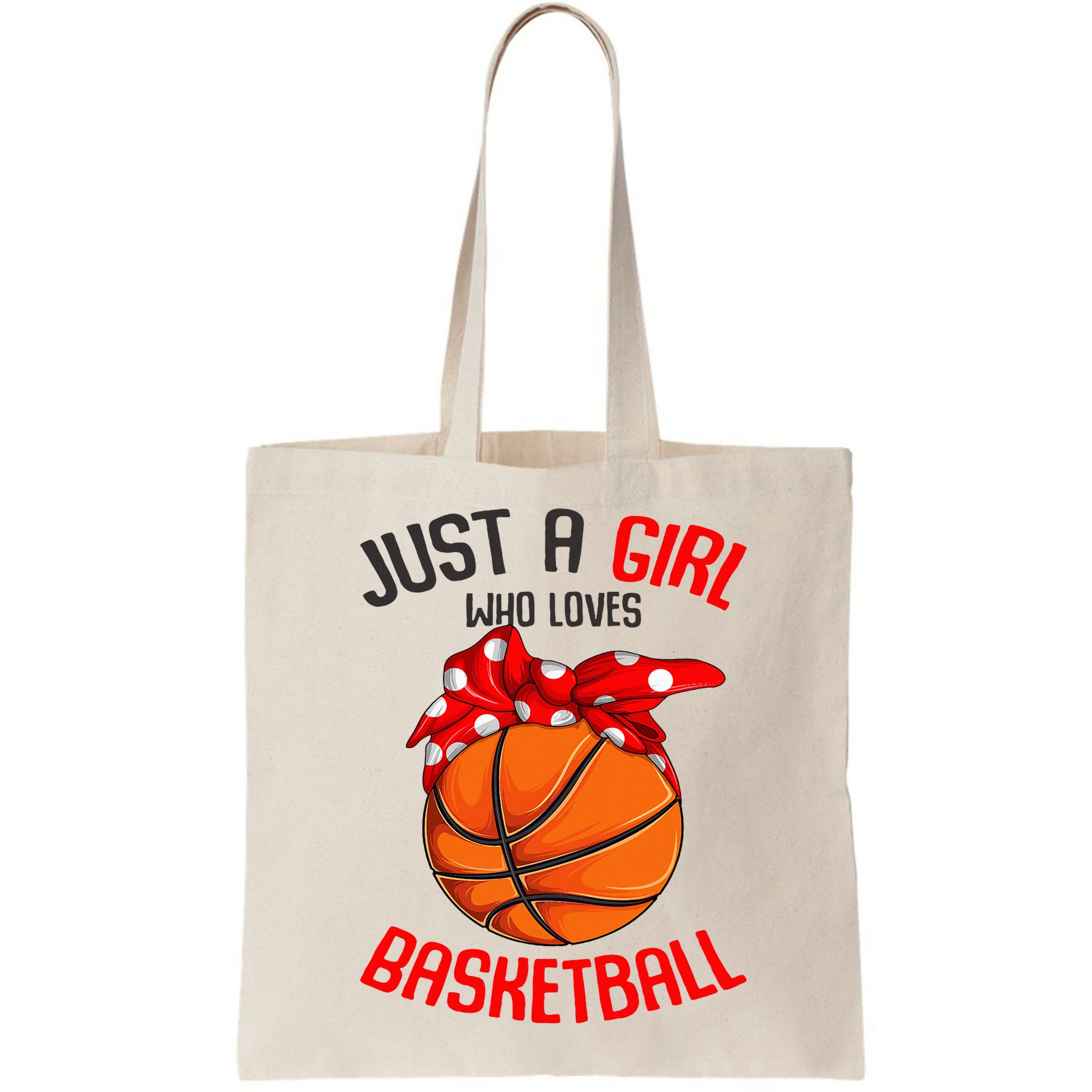 Just a Girl who Loves Basketball Bag