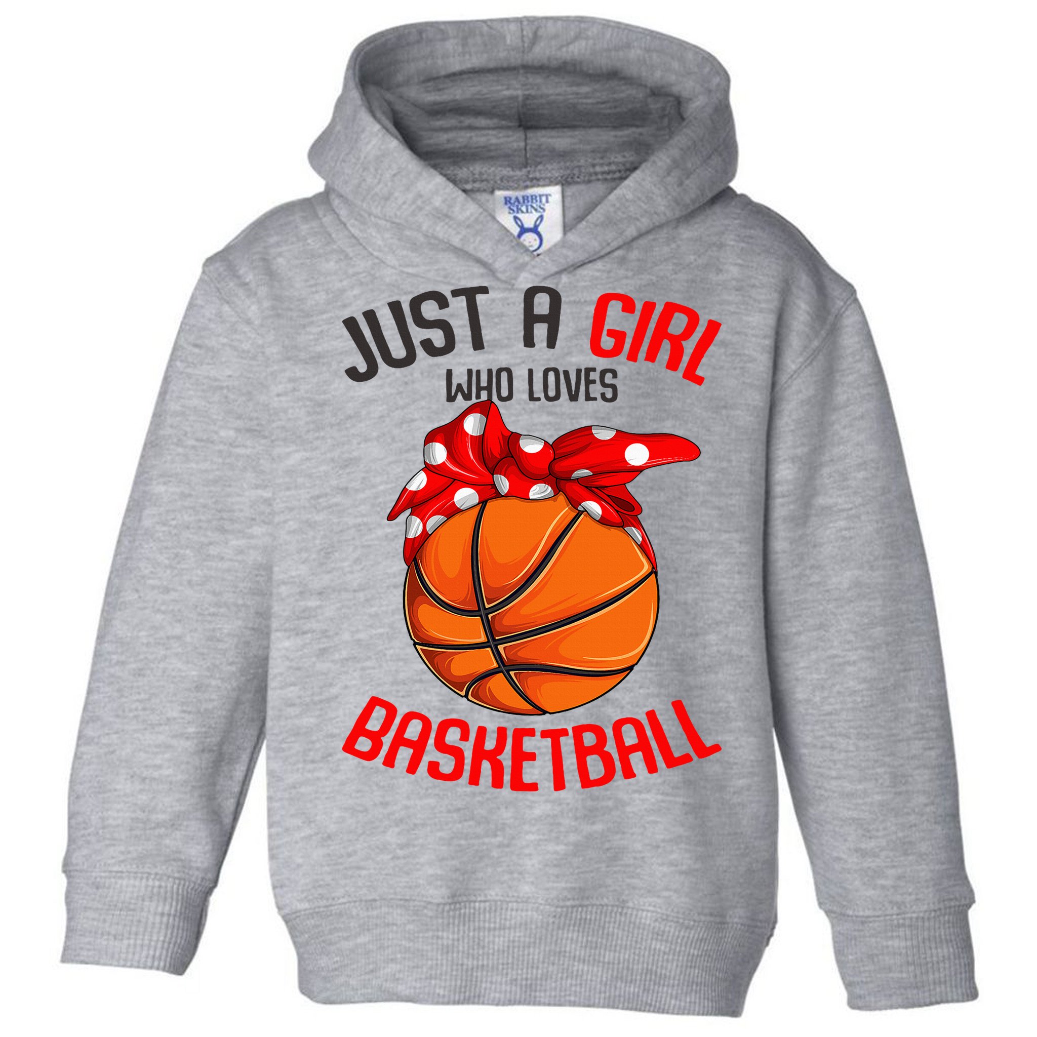 Just a Girl who Loves Basketball Toddler Hoodie