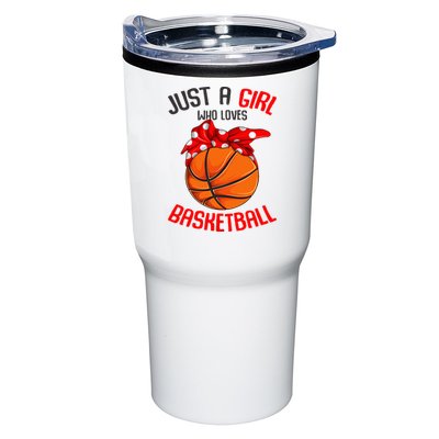 Just a Girl who Loves Basketball Tumbler