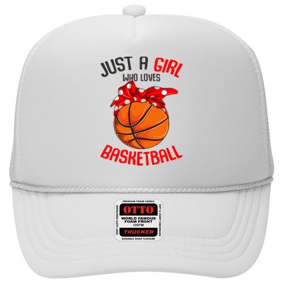 Just a Girl who Loves Basketball Trucker Hat