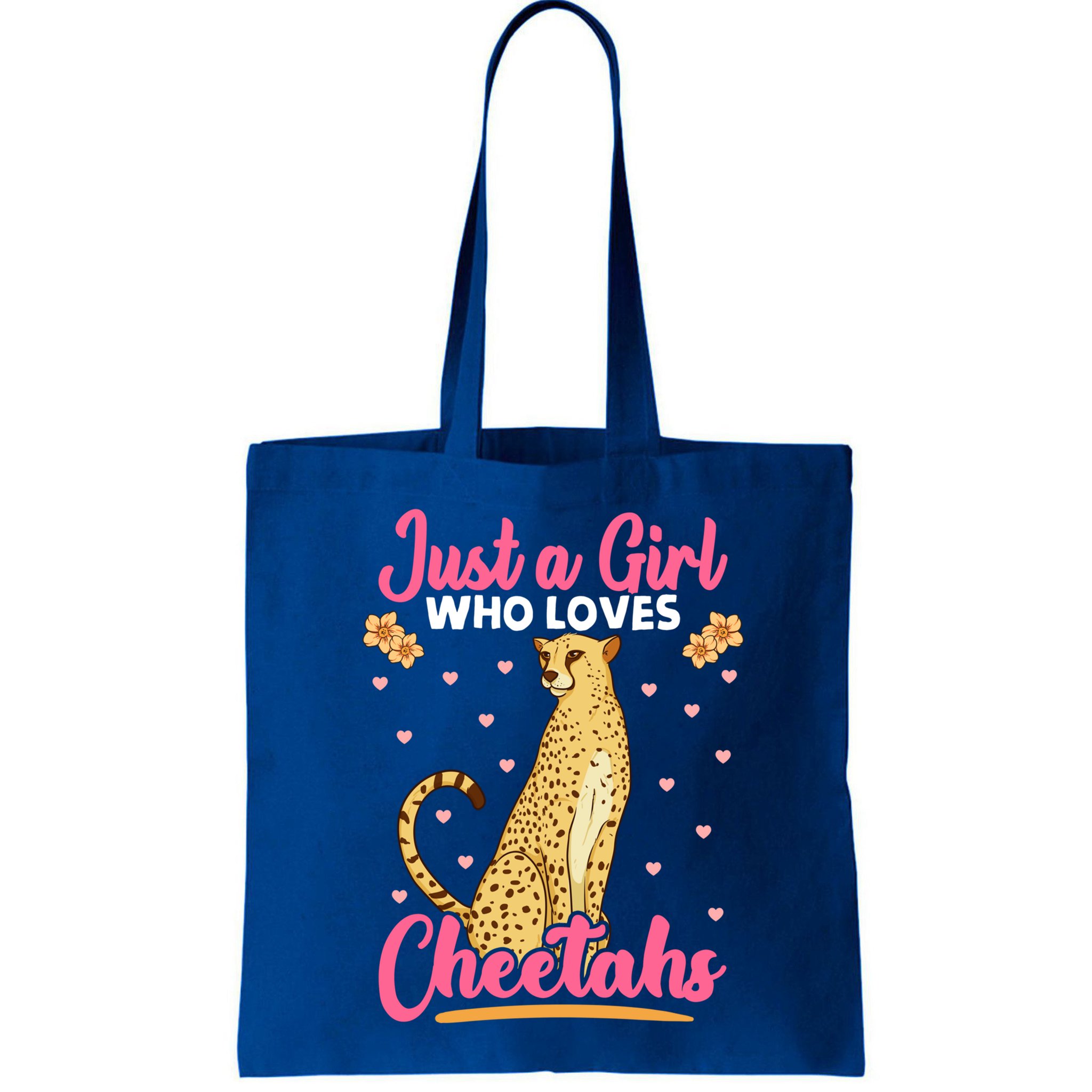 Just A Girl Who Loves Cheetahs African Savanna Zookeeper Gift Bag
