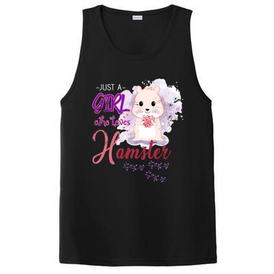 Just A Girl Who Loves Hamster Gift PosiCharge Competitor Tank