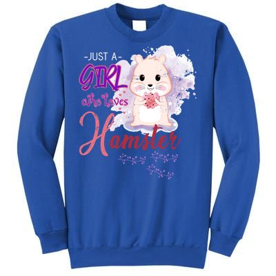 Just A Girl Who Loves Hamster Gift Sweatshirt