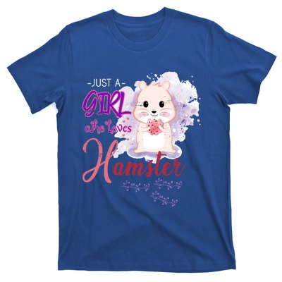 Just A Girl Who Loves Hamster Gift T-Shirt