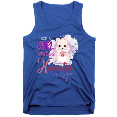 Just A Girl Who Loves Hamster Gift Tank Top