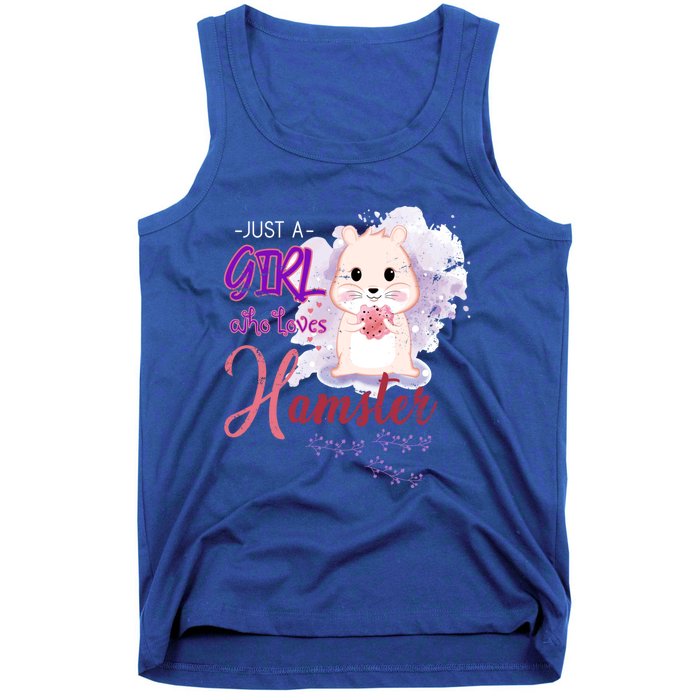 Just A Girl Who Loves Hamster Gift Tank Top