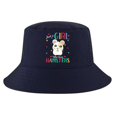 Just A Girl Who Loves Hamsters Hamster Gift Cool Comfort Performance Bucket Hat