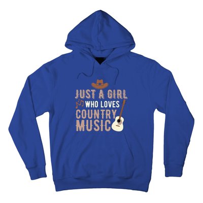 Just A Girl Who Loves Country Music Hoodie