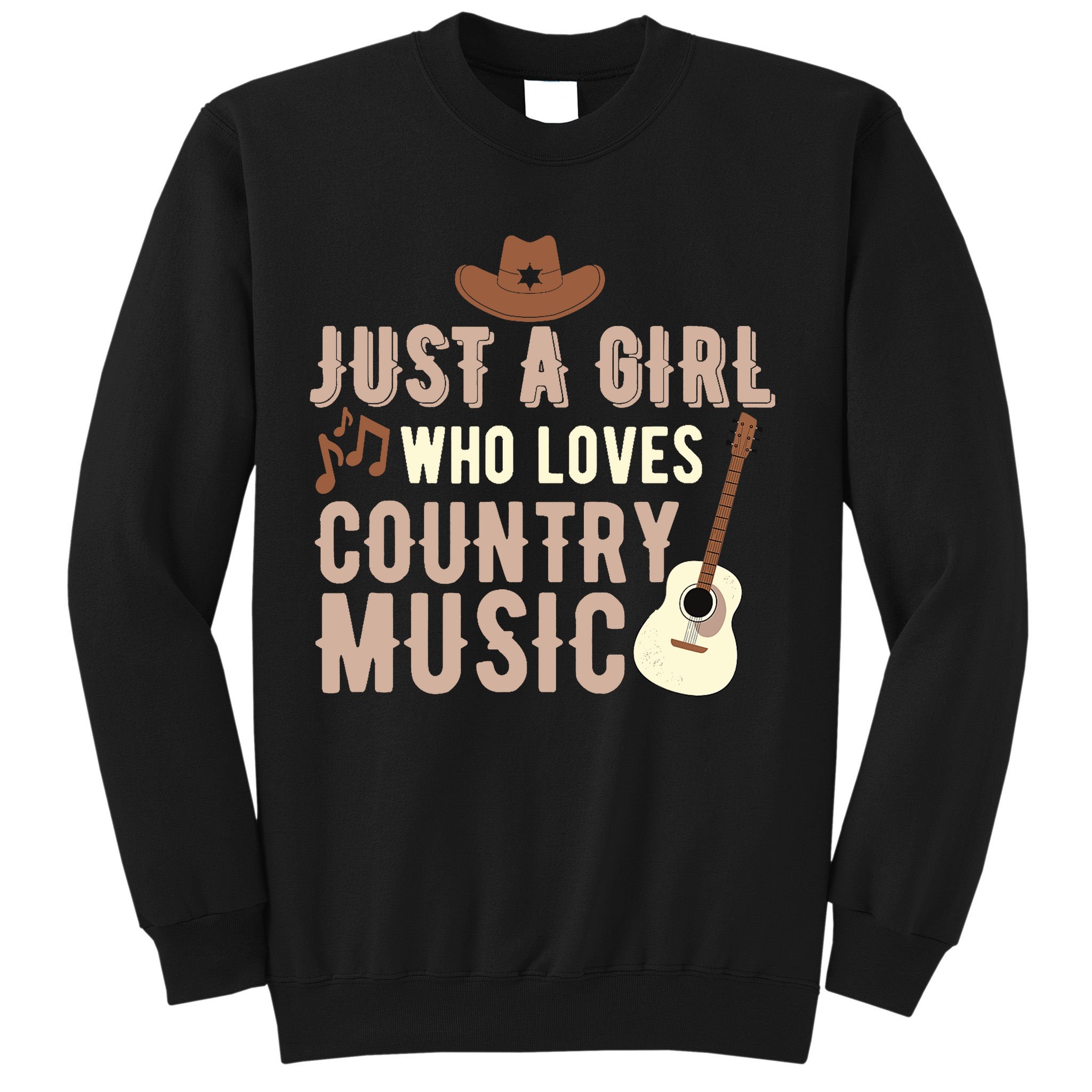Just A Girl Who Loves Country Music Sweatshirt