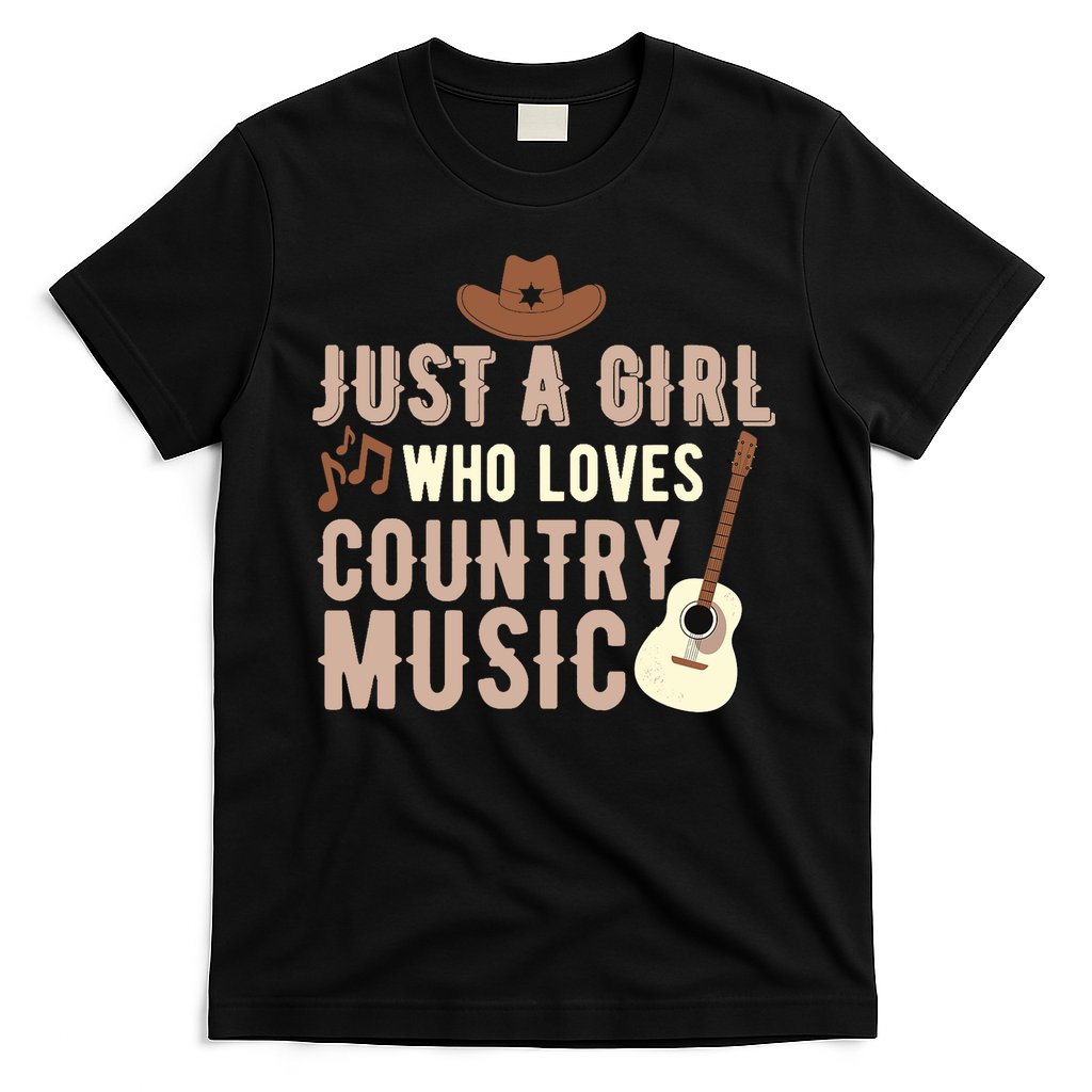 Just A Girl Who Loves Country Music T-Shirt