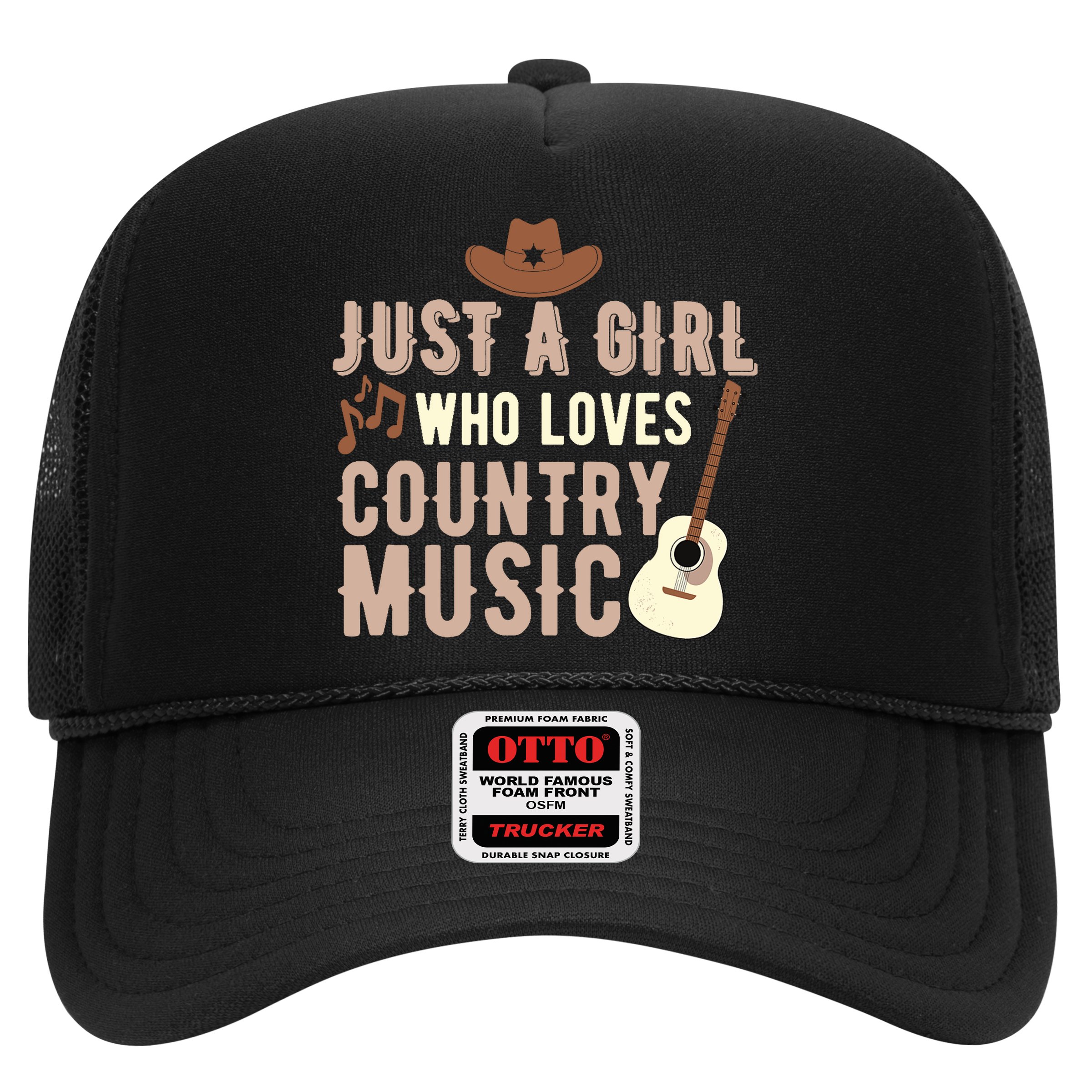 Just A Girl Who Loves Country Music Hat