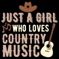 Just A Girl Who Loves Country Music Toddler T-Shirt