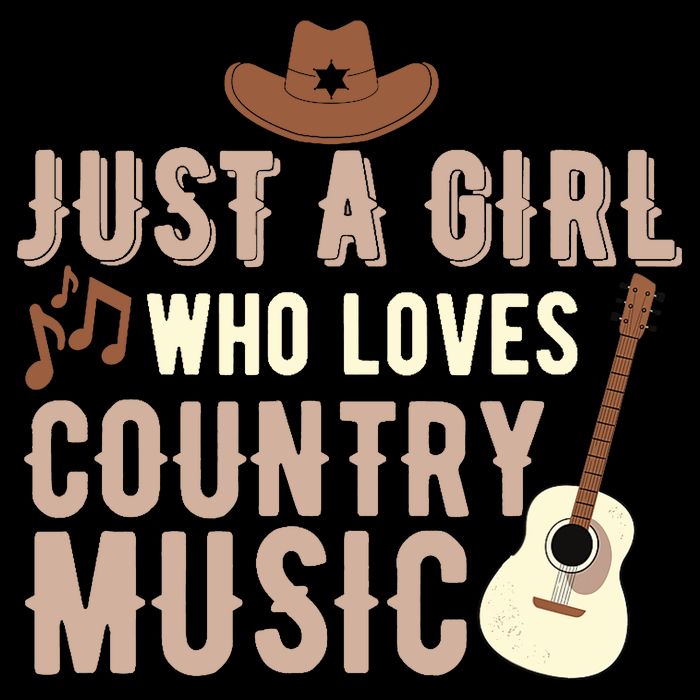 Just A Girl Who Loves Country Music Toddler T-Shirt