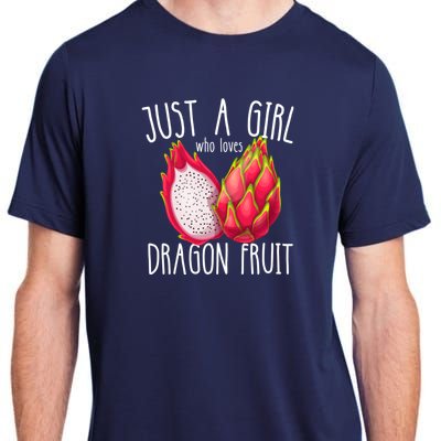 Just A Girl Who Loves Dragon Fruit Adult ChromaSoft Performance T-Shirt