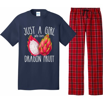 Just A Girl Who Loves Dragon Fruit Pajama Set