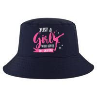 Just A Girl Who Loves Ice Skating Cool Comfort Performance Bucket Hat