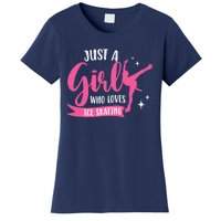 Just A Girl Who Loves Ice Skating Women's T-Shirt