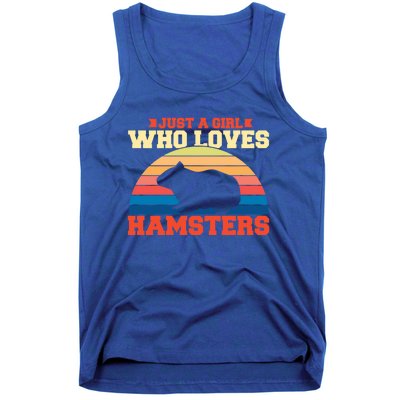 Just A Girl Who Loves Hamsters Gift Tank Top