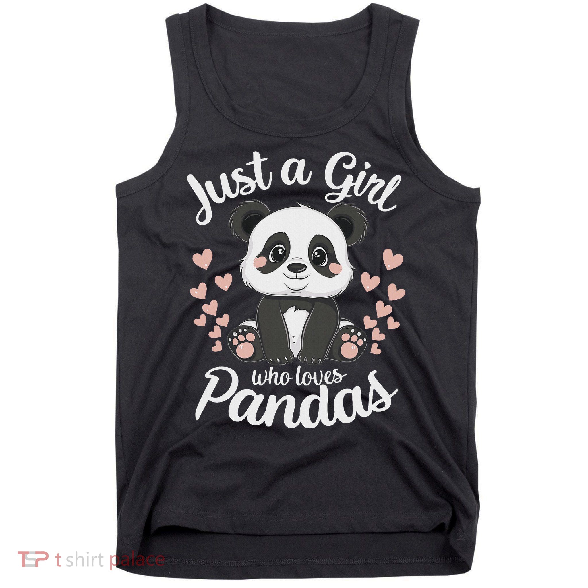 Just A Girl Who Loves Pandas Tank Top
