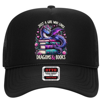 Just A Girl Who Loves Dragons And Books Dragon Reading Hat