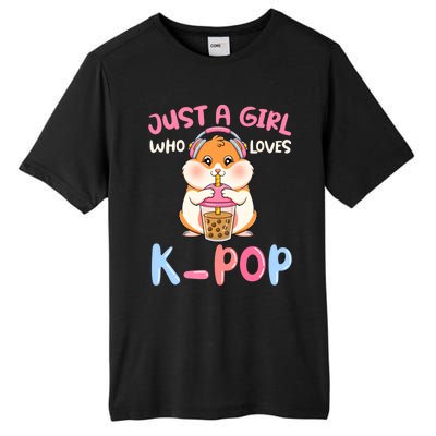 Just A Girl Who Loves Kcute Giftpop And Hamster Meaningful Gift Tall Fusion ChromaSoft Performance T-Shirt