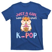 Just A Girl Who Loves Kcute Giftpop And Hamster Meaningful Gift T-Shirt