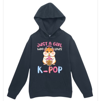 Just A Girl Who Loves Kcute Giftpop And Hamster Meaningful Gift Urban Pullover Hoodie