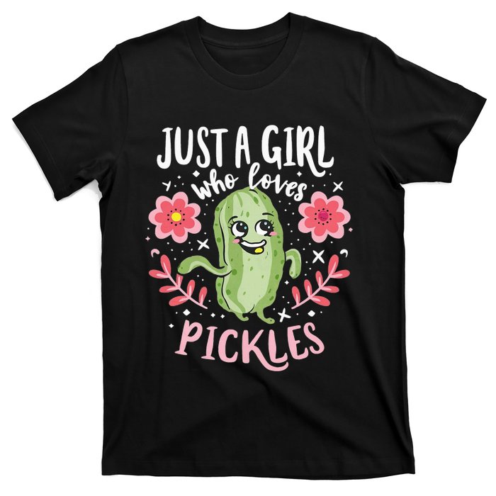 Just A Girl Who Loves Pickles T-Shirt