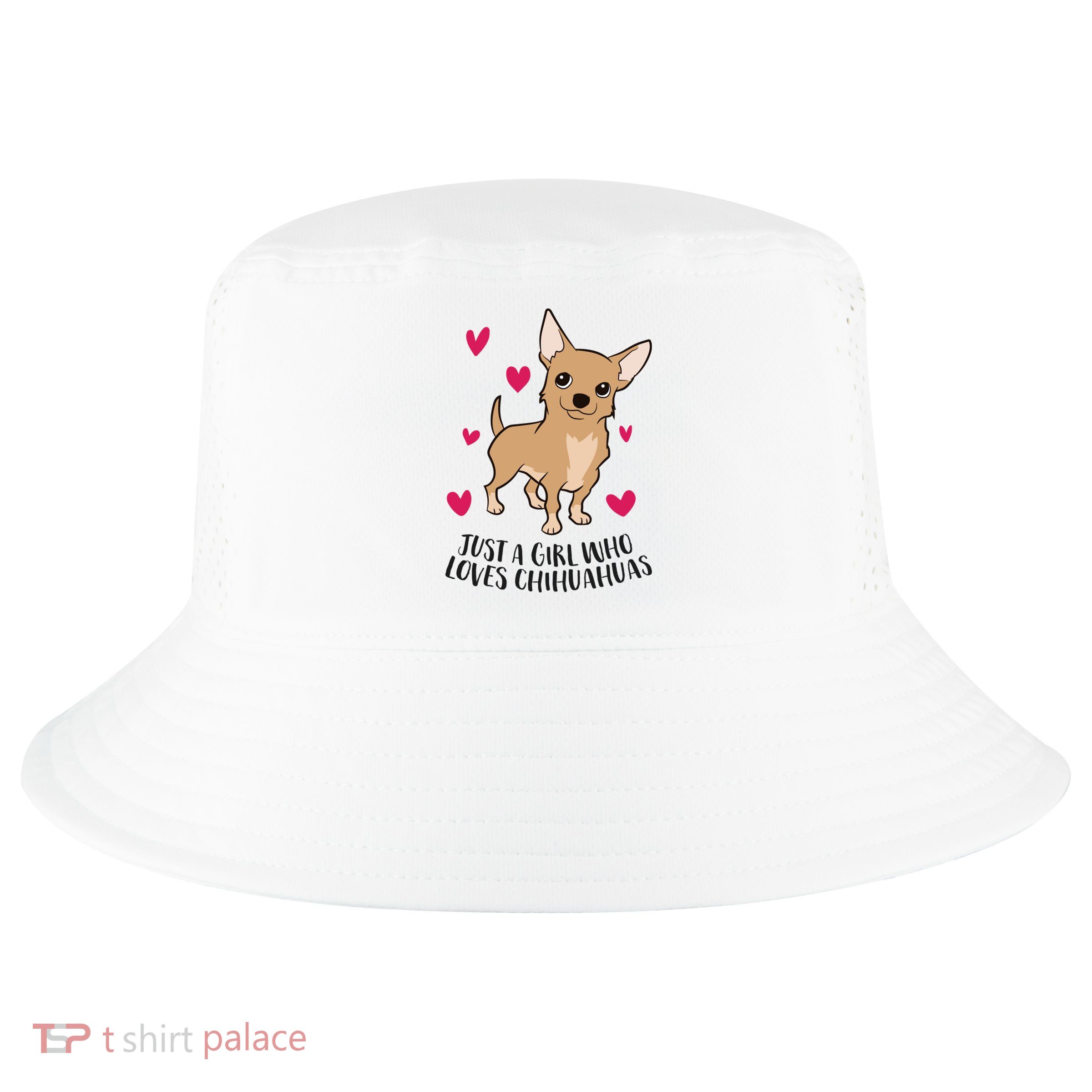 Just A Girl Who Loves Chihuahuas Cute Chihuahua Girl Gift Cool Comfort Performance Bucket Hat