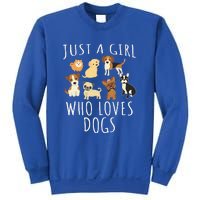 Just A Girl Who Loves Dogs Sweatshirt