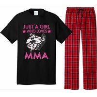 Just A Girl Who Loves MMA Mixed Martial Arts Pajama Set