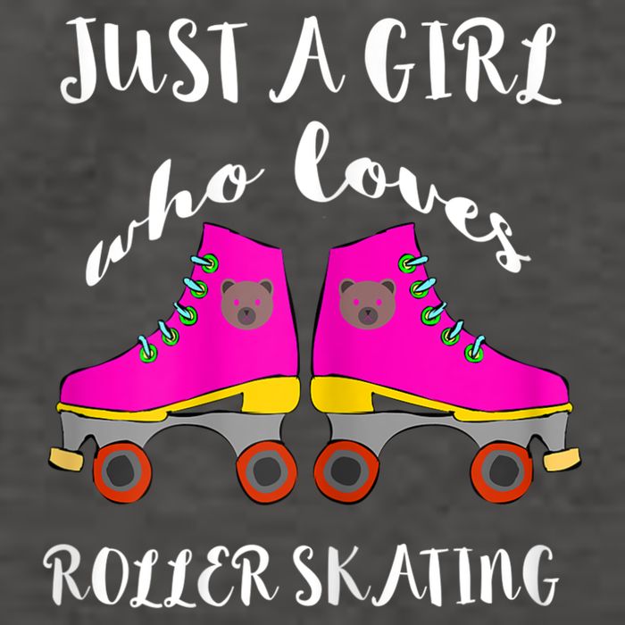 Just A Girl Who Loves Roller Skating Roller Skates Skaters Vector Backpack