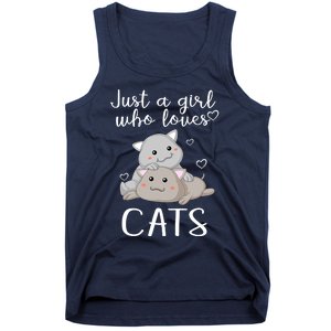 Just A Girl Who Loves Cats Tank Top