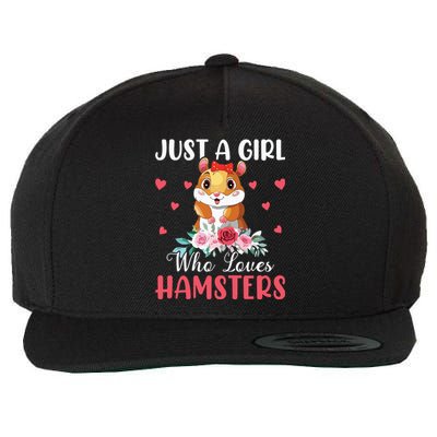 Just A Girl Who Loves Hamsters Hamster Wool Snapback Cap