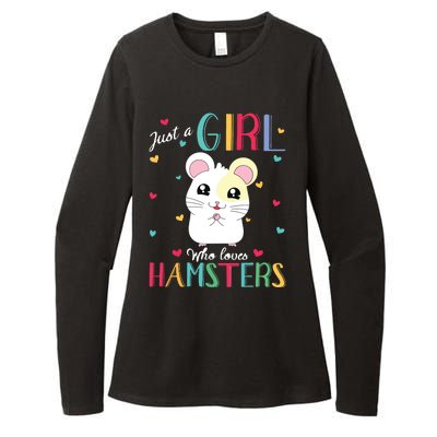 Just A Girl Who Loves Hamsters Womens CVC Long Sleeve Shirt