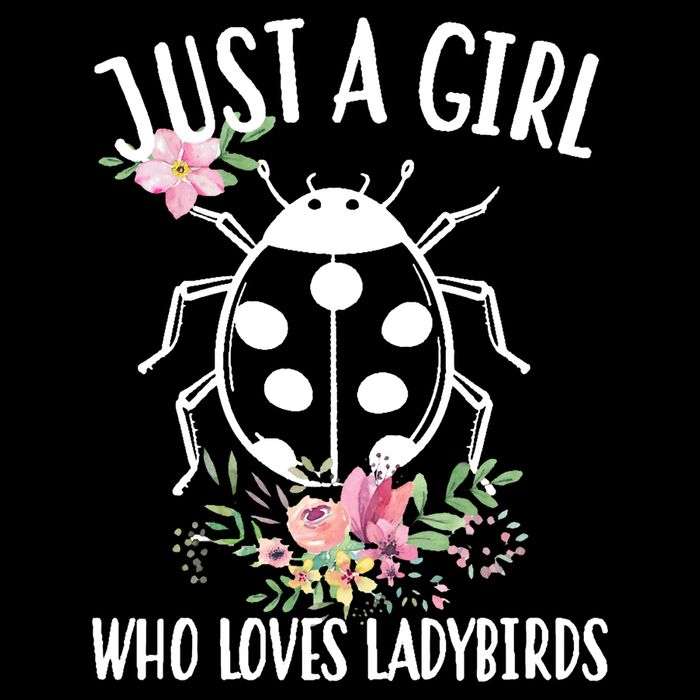 Just A Girl Who Loves Ladybugs Doggie Tank