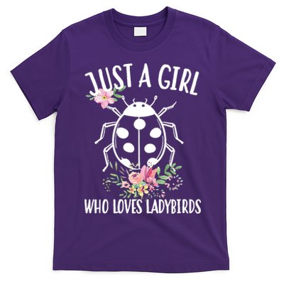 Just A Girl Who Loves Ladybugs T-Shirt