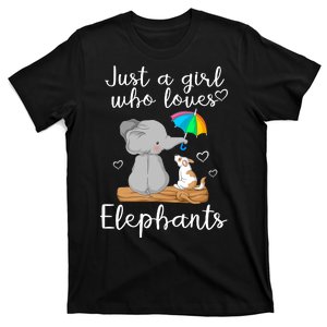 Just A Girl Who Loves Elephants T-Shirt