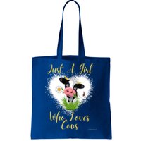 Just A Girl Who Loves Cows Meaningful Gift Tote Bag