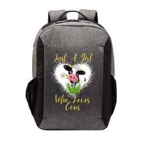 Just A Girl Who Loves Cows Meaningful Gift Vector Backpack