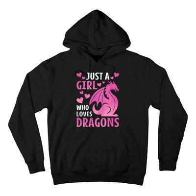 Just A Girl Who Loves Dragons Hoodie